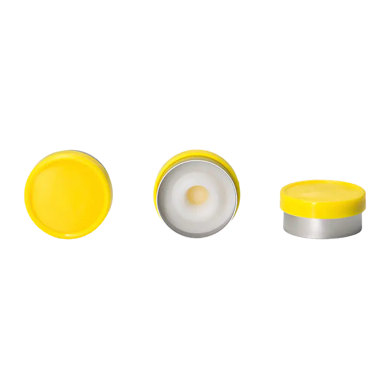 Capuchon en aluminium-plastique de type fleur