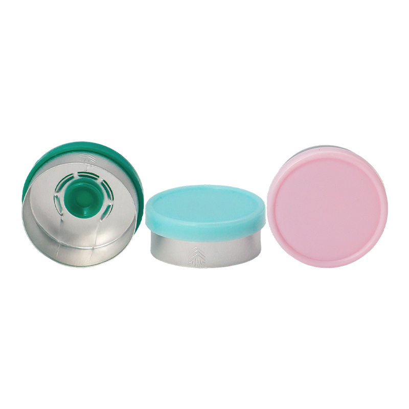 Capuchon en aluminium et plastique détachable.