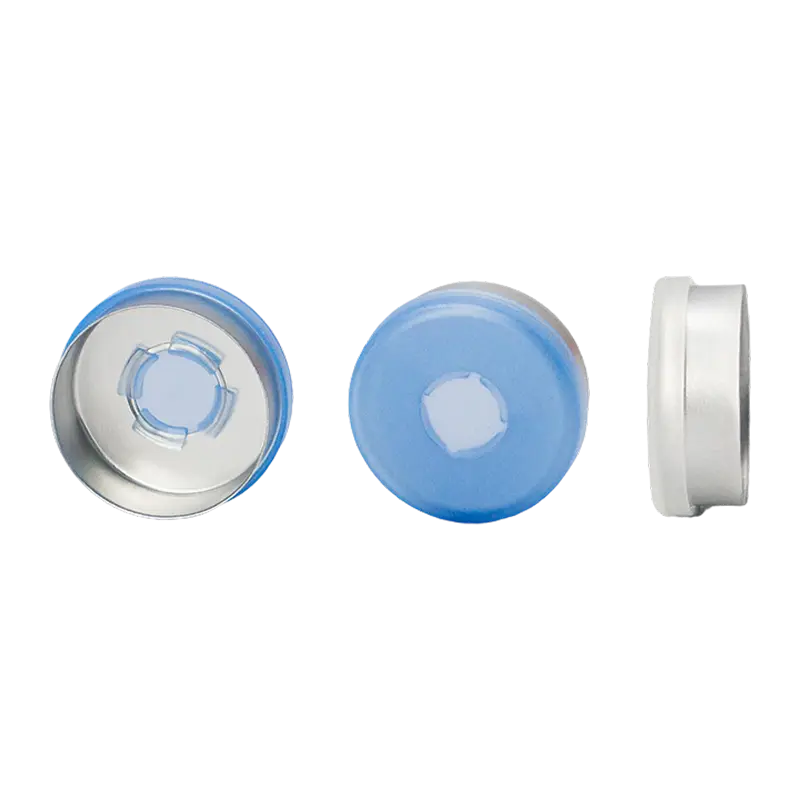 Capuchon en aluminium-plastique de type fleur