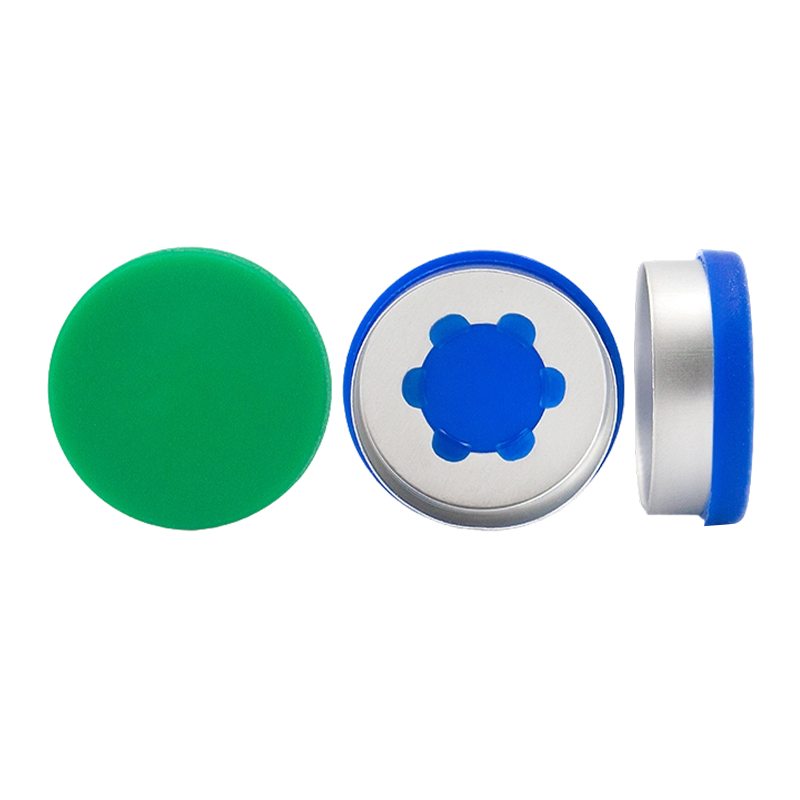 Capuchon en aluminium-plastique de type fleur