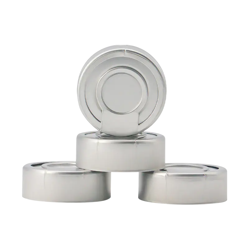 Capuchon à anneau de traction en aluminium